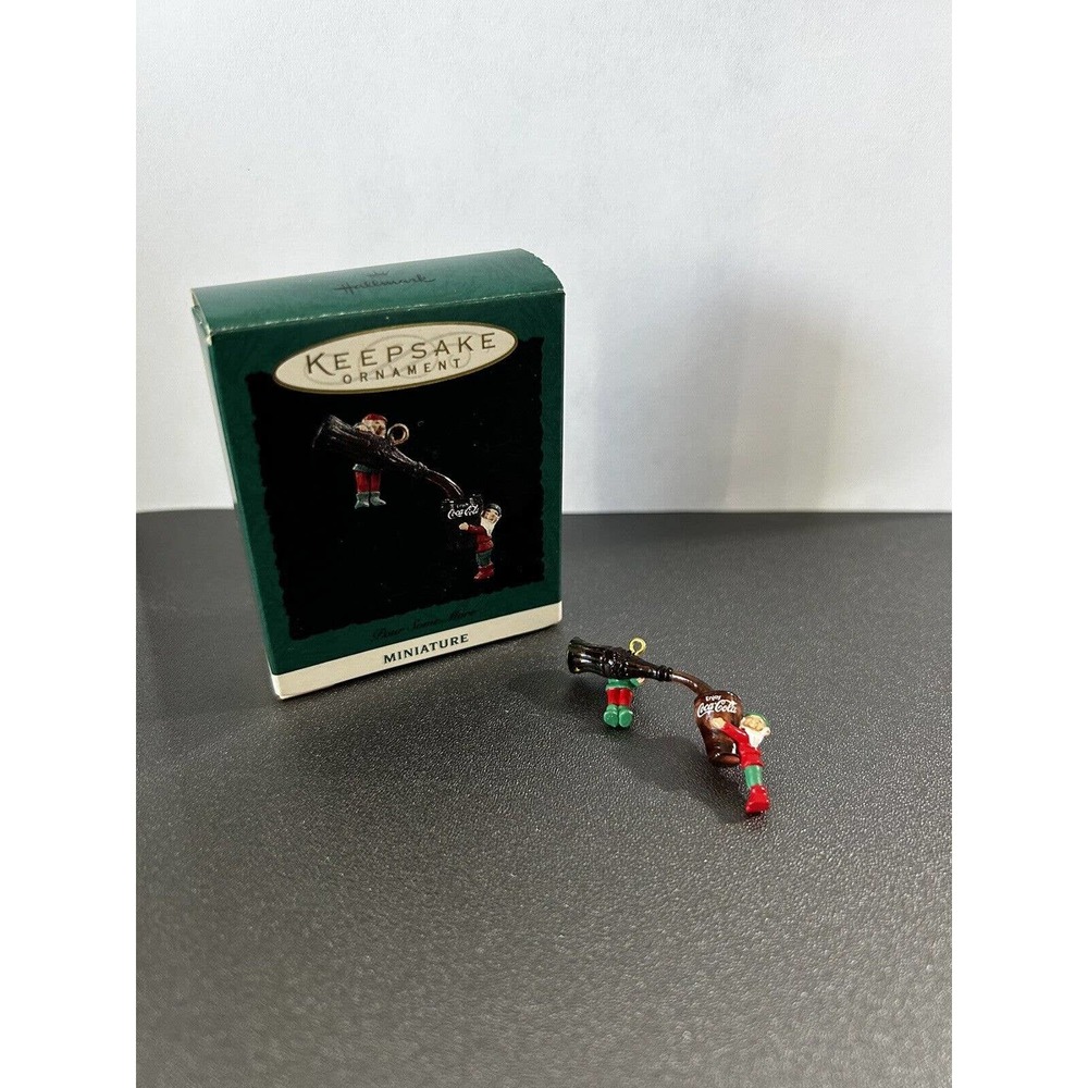 Hallmark Miniature Ornament Pour Some More QXM5156